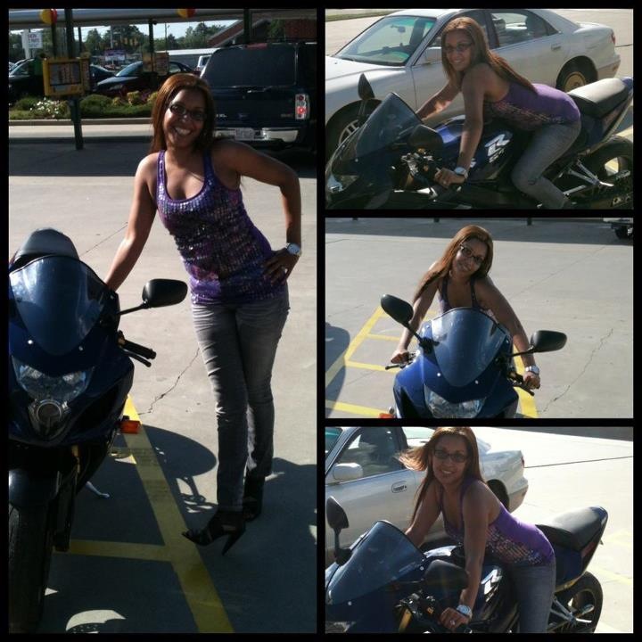 Hubby's Bike & Me