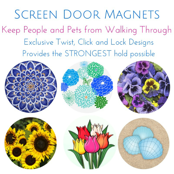 Designs Screen Door Magnets