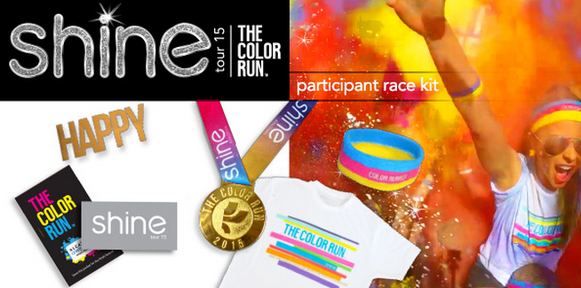 I'm Ready To SHINE In The Color Run | TheMrsTee.com