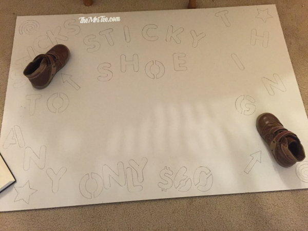 Sticky-Shoe-Poster