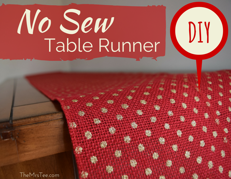 DIY Table Runner