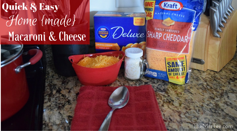 Kraft Quick & Easy Macaroni and Cheese Recipe