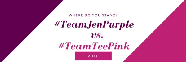 TeamPurple vs. TeamPink Header