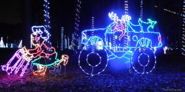 Christmas In The Park Lights Up Our Hearts | TheMrsTee.com