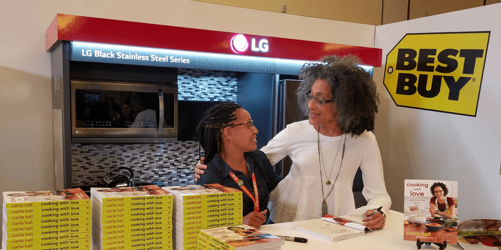 I Met Carla Hall Ya'll | TheMrsTee