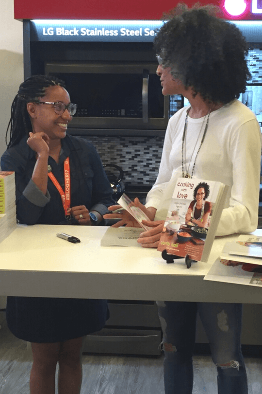 I Met Carla Hall Ya'll | TheMrsTee