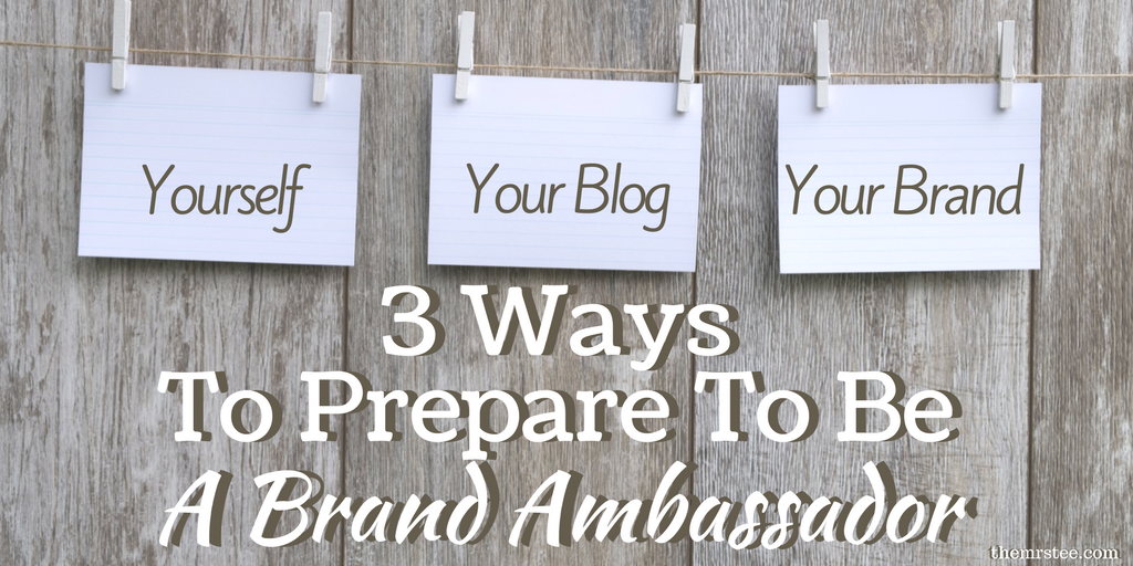 3 Ways To Prepare To Be A Brand Ambassador Themrstee Lifestyle Blogger Media Influencer